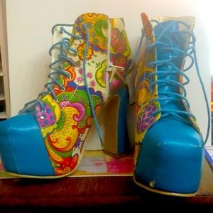 Bumper Retro Lace up/Zipper shoes